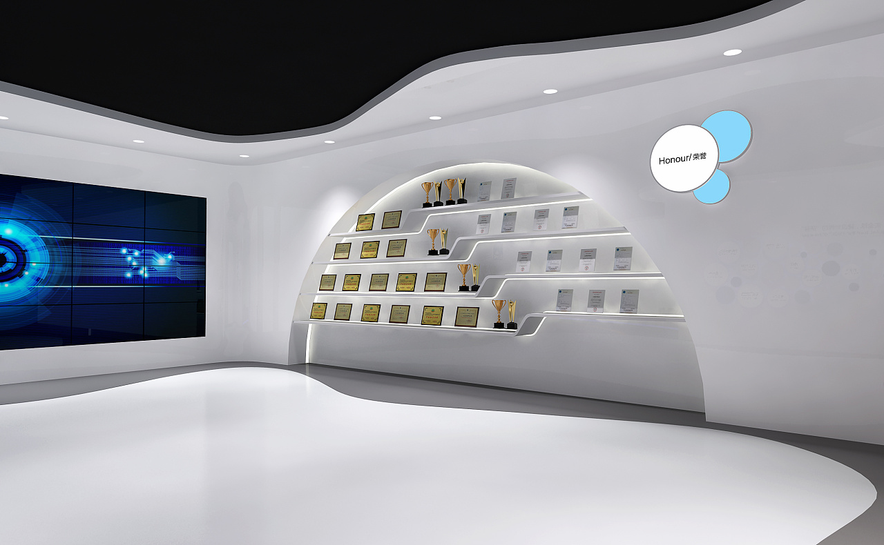 企業(yè)展廳設計數(shù)字內容定制